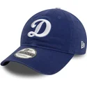 casquette-courbee-bleue-ajustable-9twenty-core-classic-los-angeles-dodgers-mlb-new-era