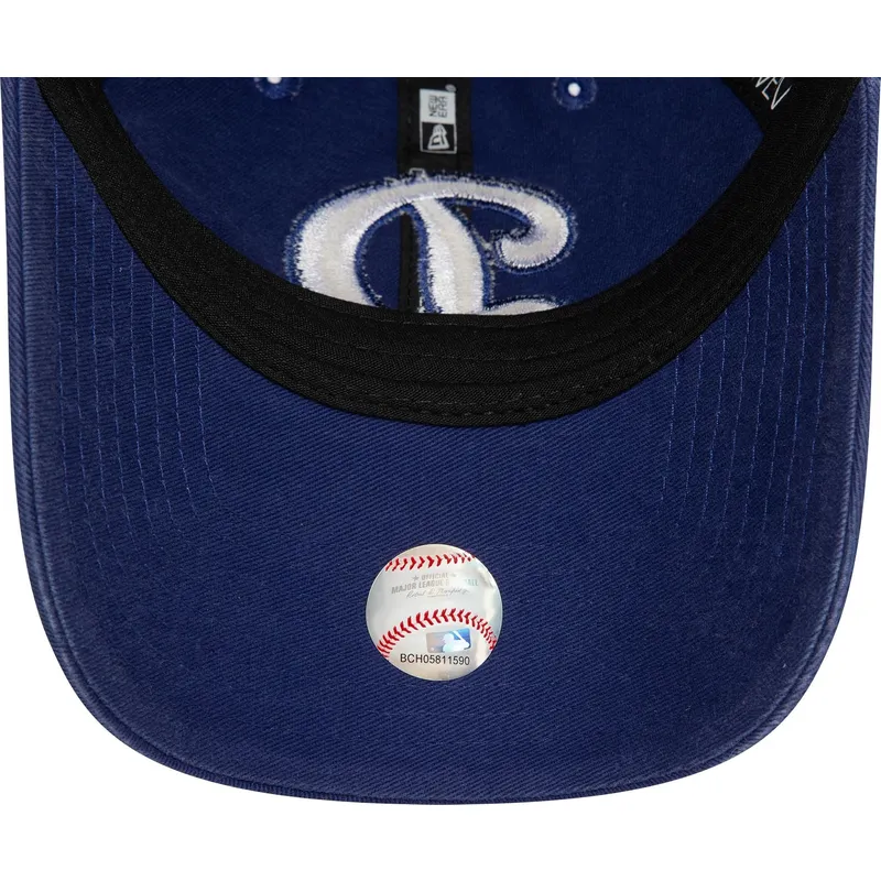 shapka-izvita-sinya-reguliruem-9twenty-core-classic-na-los-angeles-dodgers-mlb-ot-new-era