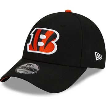 Sort justerbar kurvet kasket 9FORTY The League fra Cincinnati Bengals NFL fra New Era