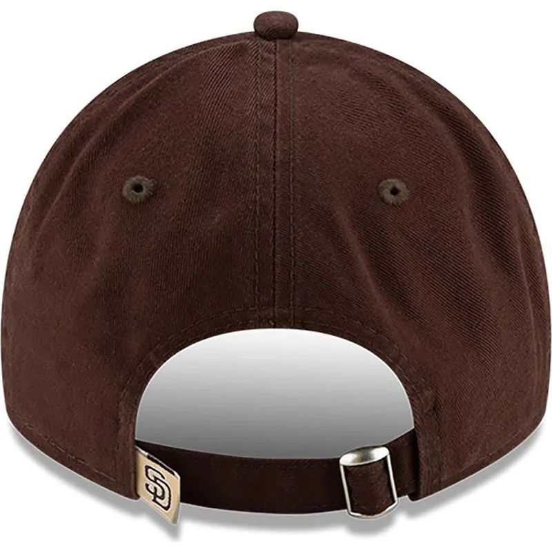 shapka-izvita-kafyav-reguliruem-9twenty-core-classic-na-san-diego-padres-mlb-ot-new-era