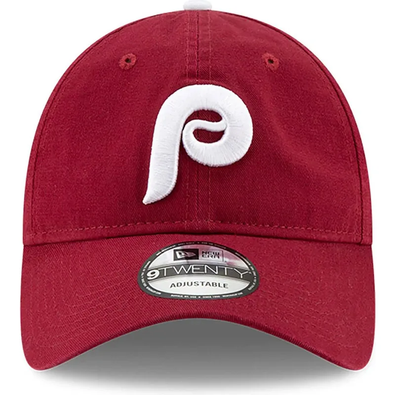new-era-izvita-kozirka-9twenty-core-classic-philadelphia-phillies-mlb-tmnochervena-reguliruema-shapka