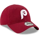 morkerod-justerbar-kurvet-kasket-9twenty-core-classic-fra-philadelphia-phillies-mlb-fra-new-era