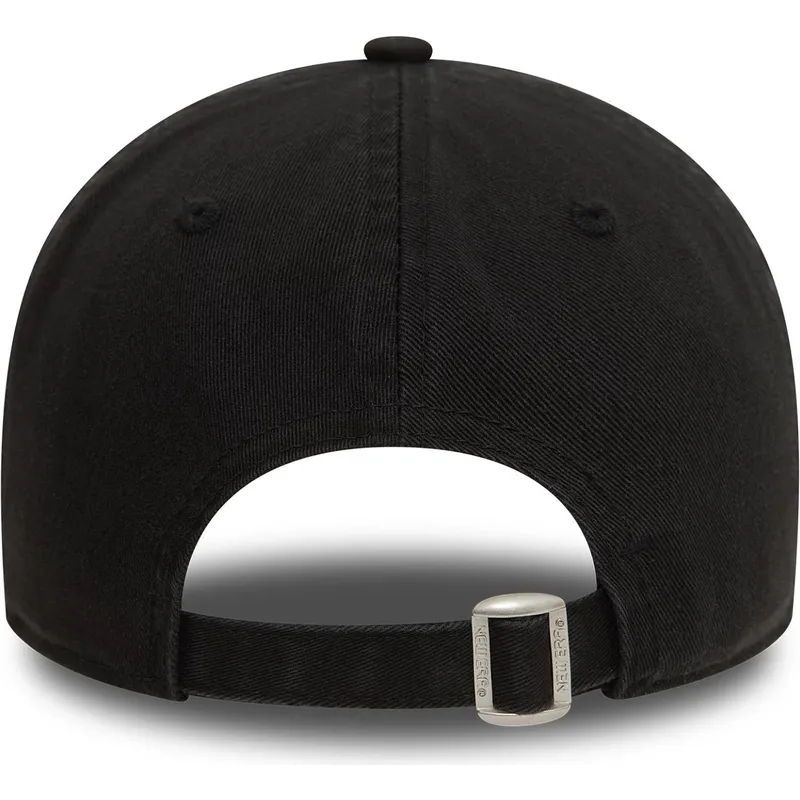 shapka-izvita-cherna-reguliruem-9twenty-washed-na-los-angeles-dodgers-mlb-ot-new-era