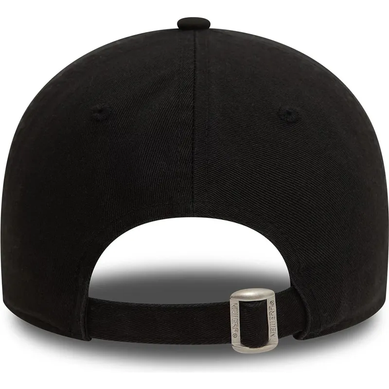 shapka-izvita-cherna-reguliruem-9twenty-washed-na-los-angeles-dodgers-mlb-ot-new-era