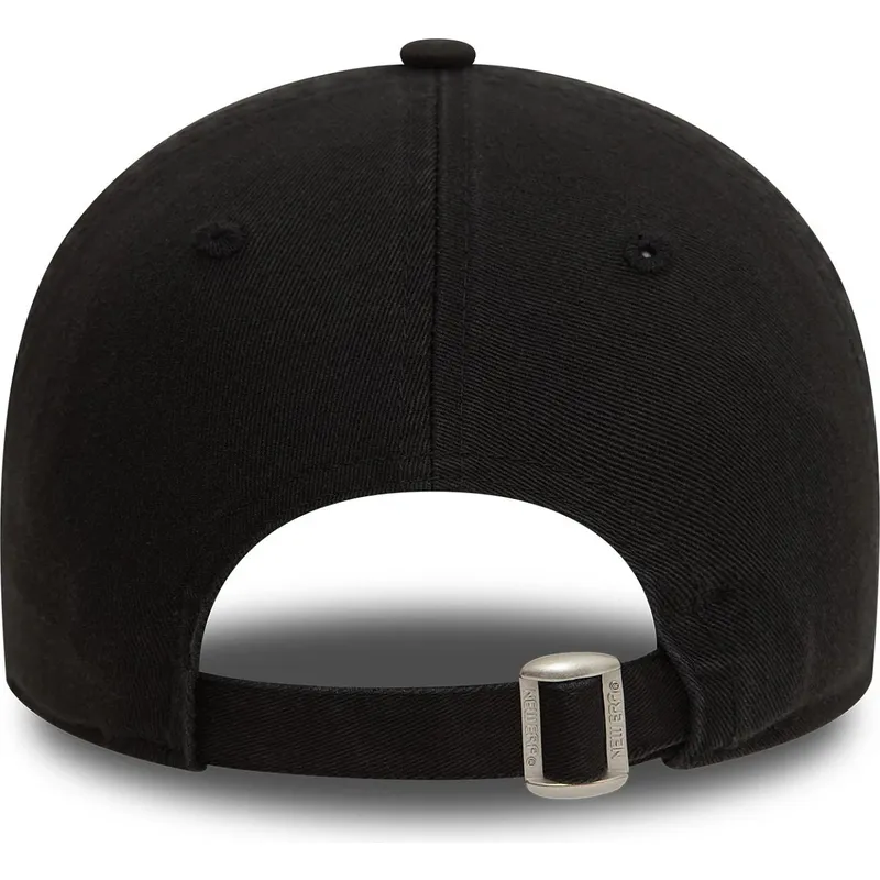 shapka-izvita-cherna-reguliruem-9twenty-washed-na-new-york-yankees-mlb-ot-new-era