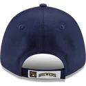 new-era-izvita-periferiya-9forty-the-league-milwaukee-brewers-mlb-tmnosinya-reguliruema-shapka