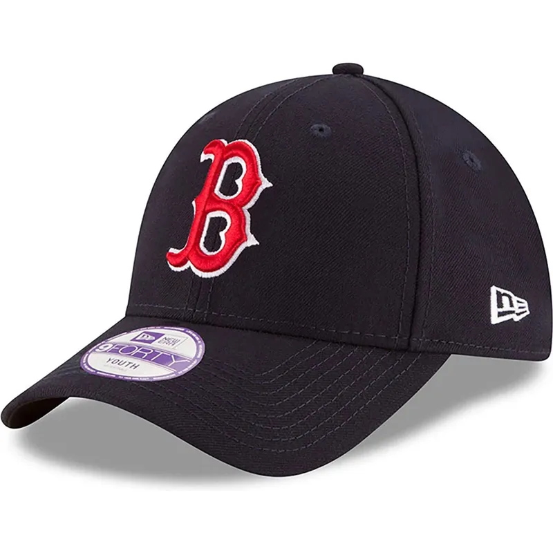 shapka-izvita-tmnosin-reguliruem-za-deca-9forty-the-league-na-boston-red-sox-mlb-ot-new-era