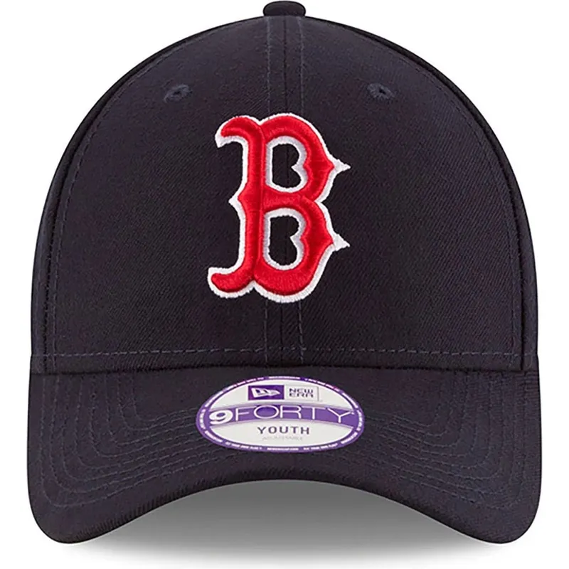 shapka-izvita-tmnosin-reguliruem-za-deca-9forty-the-league-na-boston-red-sox-mlb-ot-new-era