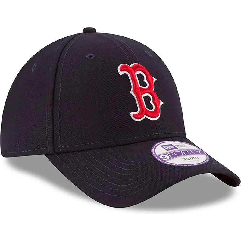 shapka-izvita-tmnosin-reguliruem-za-deca-9forty-the-league-na-boston-red-sox-mlb-ot-new-era