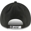 shapka-izvita-cherna-reguliruem-za-deca-9forty-the-league-na-chicago-white-sox-mlb-ot-new-era