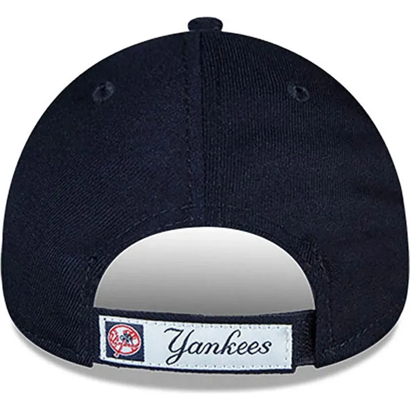 verstellbare-marineblaue-kinder-cap-9forty-the-league-der-new-york-yankees-mlb-von-new-era