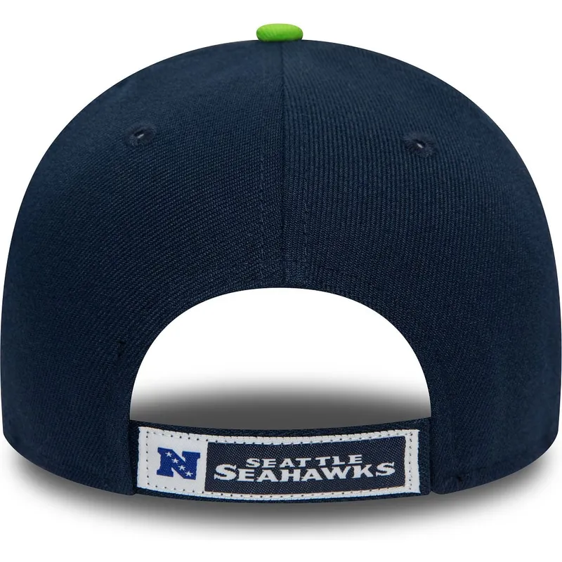 new-era-izvita-periferiya-youth-9forty-the-league-seattle-seahawks-nfl-tmnosinya-reguliruema-shapka