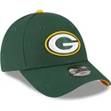 shapka-izvita-zelena-reguliruem-za-deca-9forty-the-league-na-green-bay-packers-nfl-ot-new-era