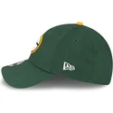 new-era-izvita-periferiya-detska-9forty-the-league-green-bay-packers-nfl-zelena-reguliruema-shapka