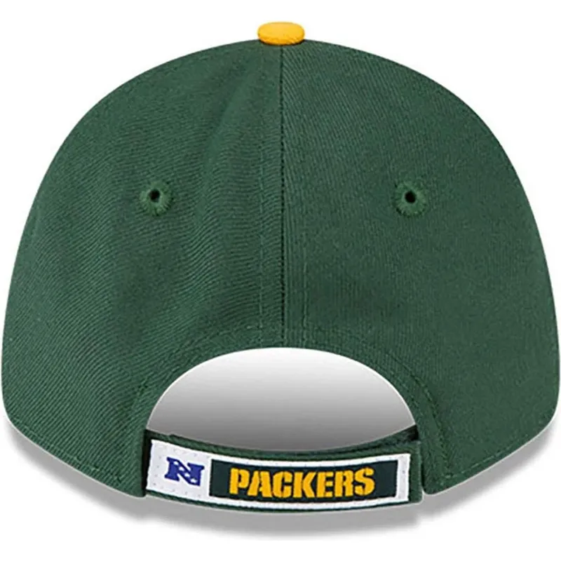 shapka-izvita-zelena-reguliruem-za-deca-9forty-the-league-na-green-bay-packers-nfl-ot-new-era