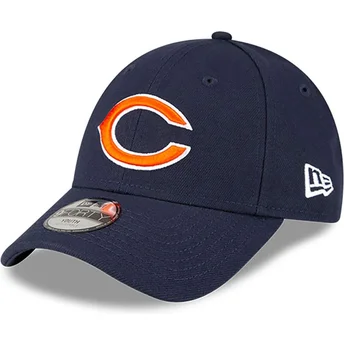 Chicago Bears NFL New Era 9FORTY The League justerbar marineblå buet kasket til drenge