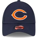 chicago-bears-nfl-new-era-9forty-the-league-justerbar-marinebla-buet-kasket-til-drenge