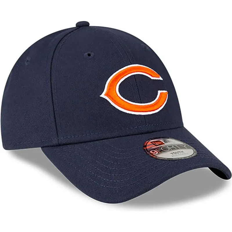shapka-izvita-tmnosin-reguliruem-za-deca-9forty-the-league-na-chicago-bears-nfl-ot-new-era