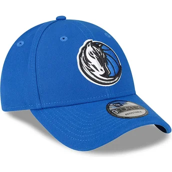Шапка извита синя регулируем 9FORTY The League на Dallas Mavericks NBA от New Era