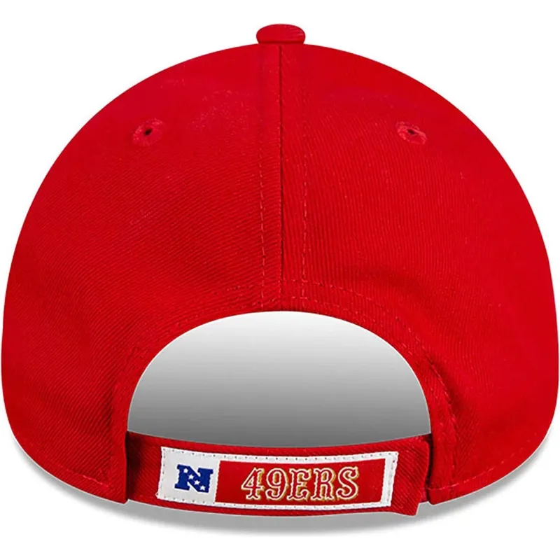 shapka-izvita-chervena-reguliruem-9forty-the-league-team-colour-na-san-francisco-49ers-nfl-ot-new-era