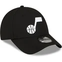 shapka-izvita-cherna-reguliruem-9forty-the-league-na-utah-jazz-nba-ot-new-era