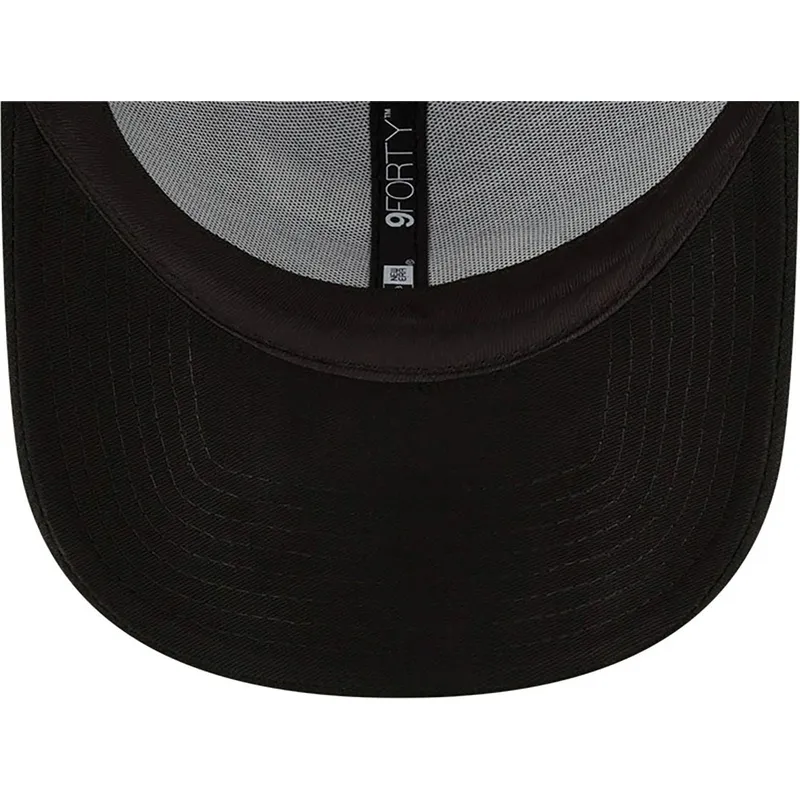 sort-justerbar-buet-kasket-9forty-the-league-utah-jazz-nba-fra-new-era