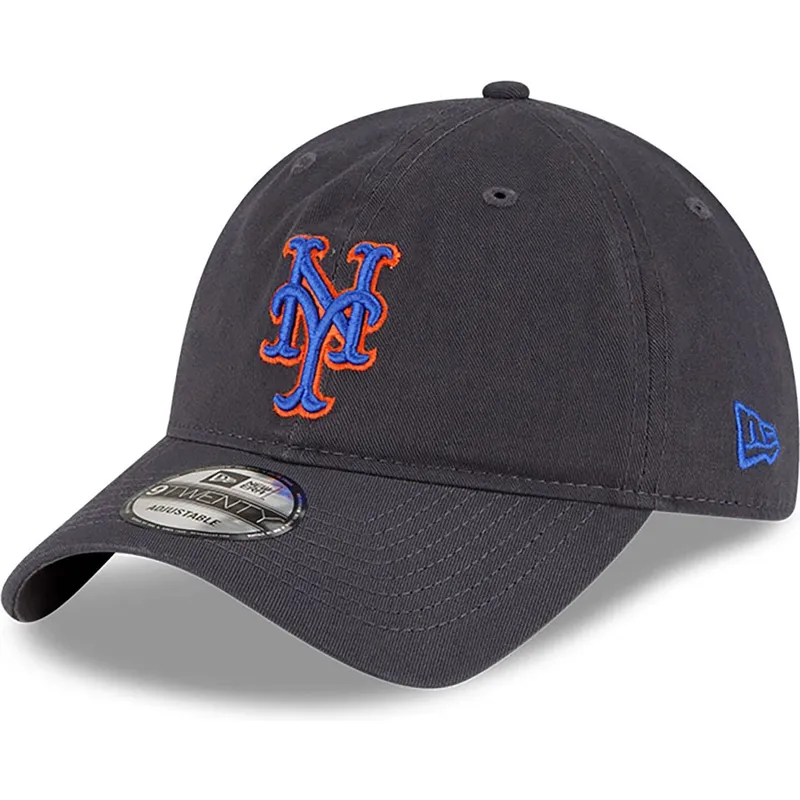 shapka-izvita-siv-reguliruem-9twenty-core-classic-na-new-york-mets-mlb-ot-new-era