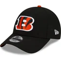 shapka-izvita-cherna-reguliruem-za-deca-9forty-the-league-na-cincinnati-bengals-nfl-ot-new-era