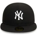 shapka-ploska-cherna-prilepnala-za-deca-59fifty-my-first-na-new-york-yankees-mlb-ot-new-era