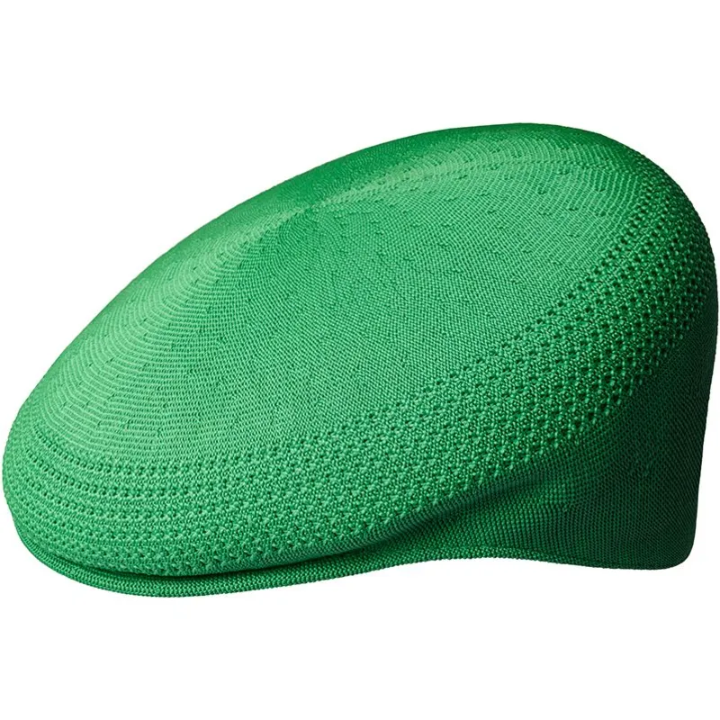 kangol-tropic-504-ventair-turf-green-flat-cap