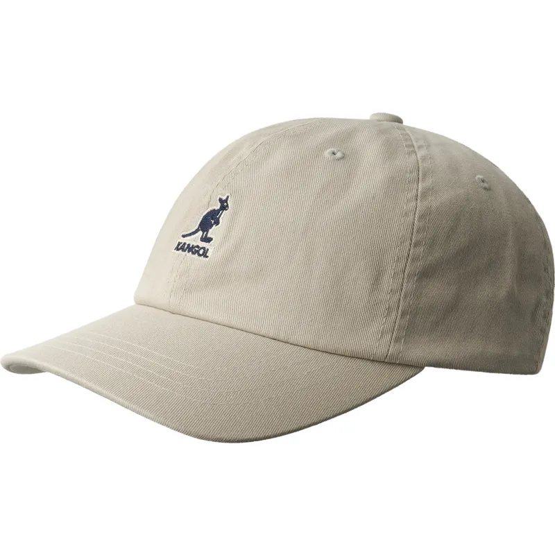 shapka-izvita-bezhov-reguliruem-washed-baseball-ot-kangol