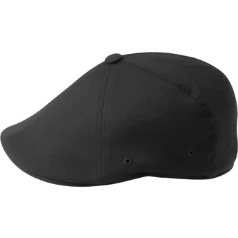 Kangol Wool Flexfit 504 Черна Плоска Шапка