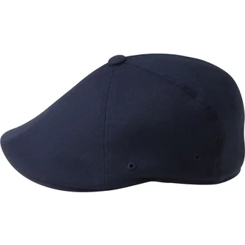 Kangol Wool Flexfit 504 Dk Blue Navy Плоска Шапка