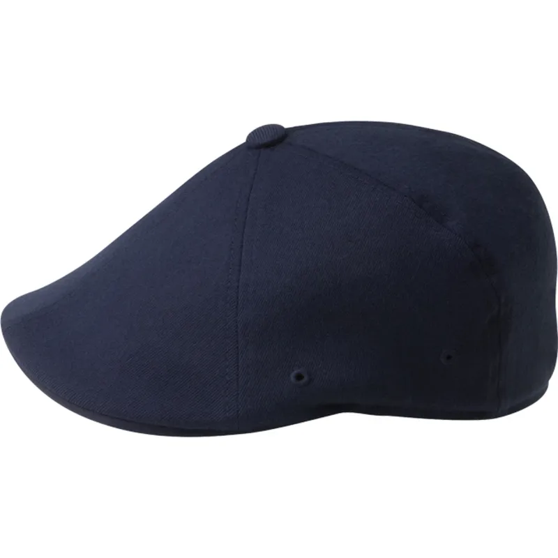morkebla-marinebla-baret-wool-flexfit-504-dk-blue-fra-kangol