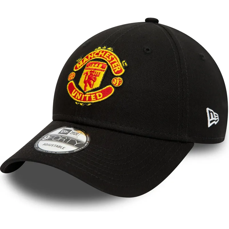 sort-justerbar-kurvet-kasket-9forty-essential-fra-manchester-united-football-club-fra-new-era