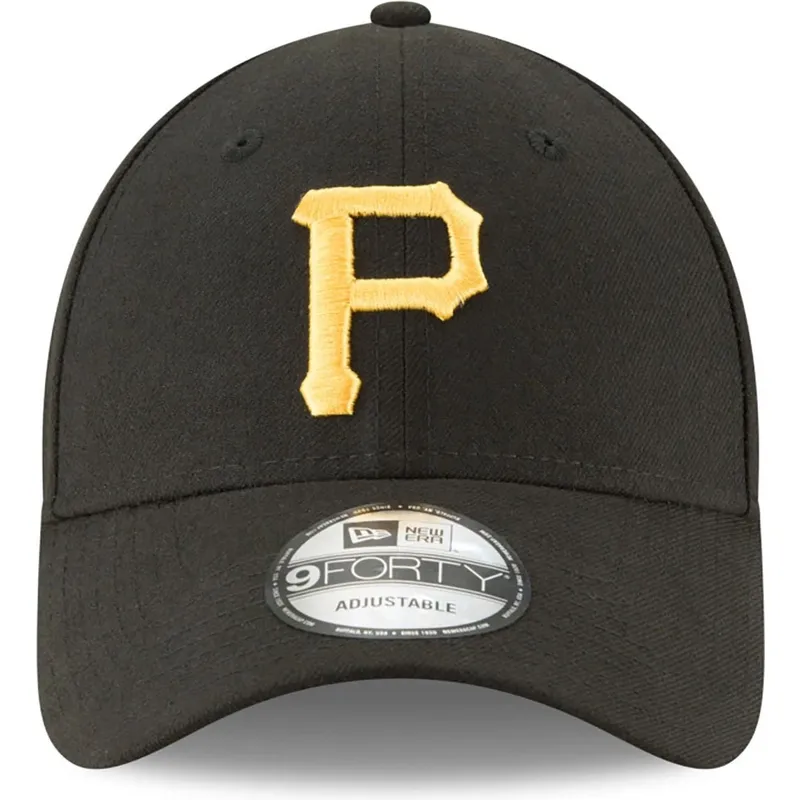 shapka-izvita-cherna-reguliruem-9forty-the-league-na-pittsburgh-pirates-mlb-ot-new-era