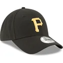 shapka-izvita-cherna-adjustable-strap-9forty-the-league-na-pittsburgh-pirates-mlb-ot-new-era