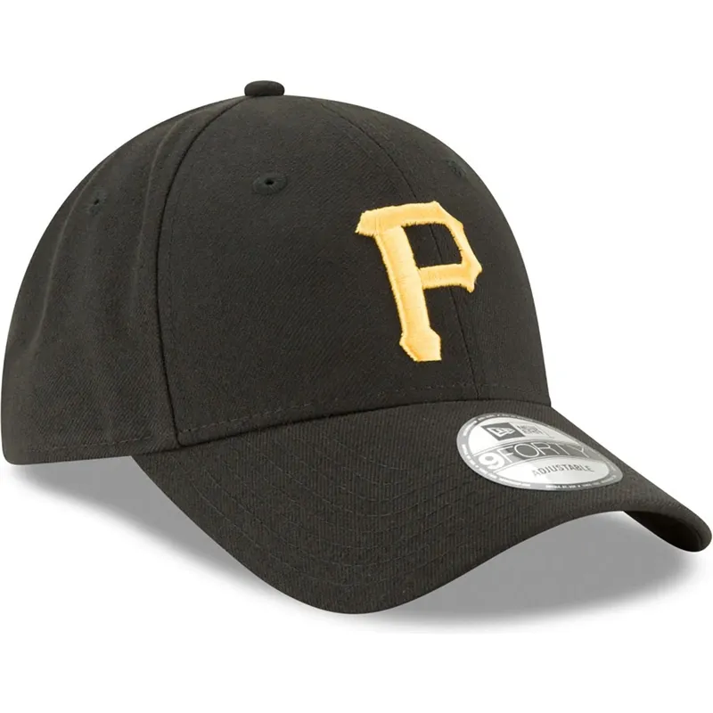 cherna-izvita-reguliruema-shapka-9forty-the-league-na-pittsburgh-pirates-mlb-ot-new-era