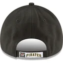 casquette-courbee-noire-ajustable-9forty-the-league-pittsburgh-pirates-mlb-new-era