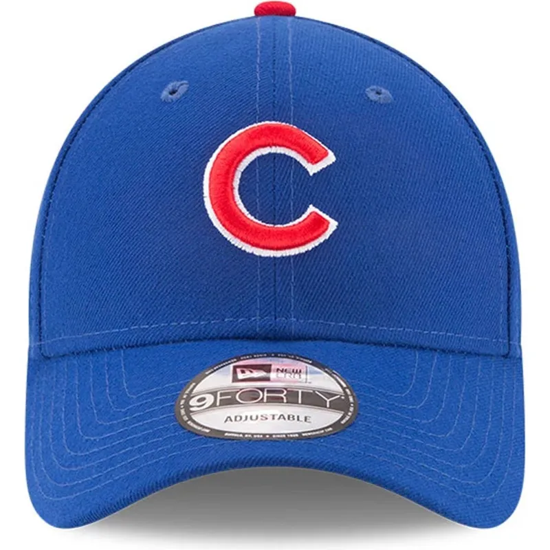 justerbar-bla-buet-kasket-9forty-the-league-fra-chicago-cubs-mlb-fra-new-era