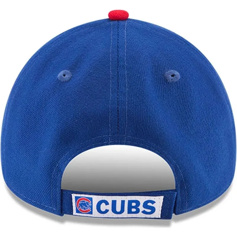 justerbar-bla-buet-kasket-9forty-the-league-fra-chicago-cubs-mlb-fra-new-era