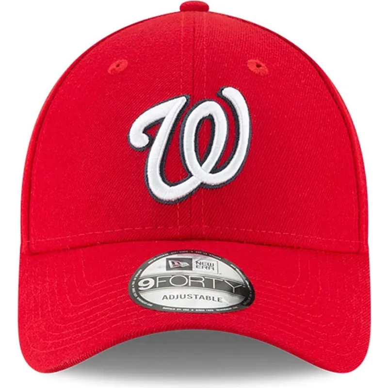 shapka-izvita-chervena-reguliruem-9forty-the-league-na-washington-nationals-mlb-ot-new-era