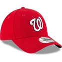 shapka-izvita-chervena-reguliruema-9forty-the-league-na-washington-nationals-mlb-ot-new-era