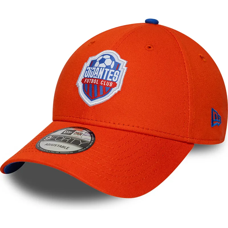 shapka-izvita-oranzhev-reguliruem-9forty-core-na-jijantes-fc-kings-league-ot-new-era