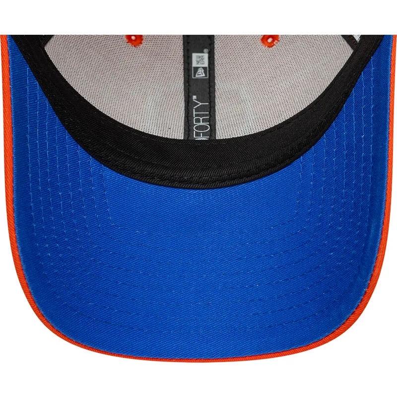 gebogene-orangefarbene-verstellbare-9forty-core-kappe-von-jijantes-fc-kings-league-von-new-era