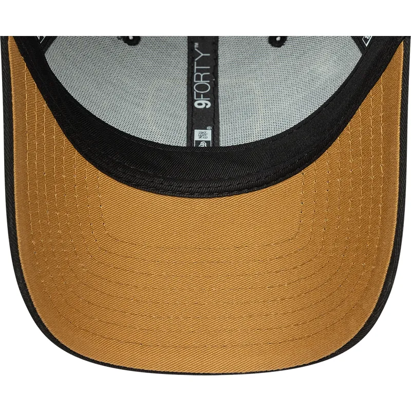 sort-justerbar-curved-kasket-9forty-core-fra-ultimate-mostoles-kings-league-fra-new-era