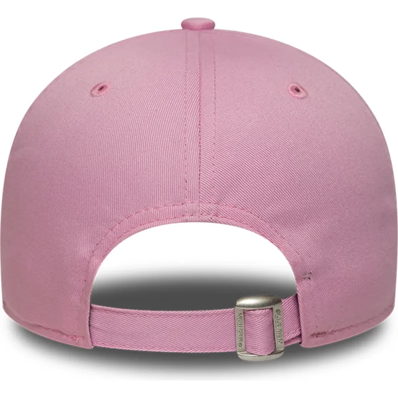 rosa-verstellbare-curved-cap-9forty-core-von-porcinos-fc-kings-league-von-new-era
