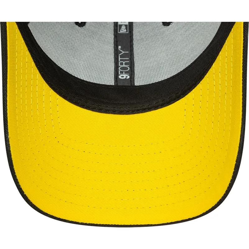 sort-justerbar-curved-kasket-9forty-core-fra-rayo-de-barcelona-kings-league-fra-new-era