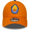 casquette-courbee-orange-ajustable-9forty-core-saiyans-fc-kings-league-new-era