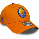 new-era-curved-brim-9forty-core-saiyans-fc-kings-league-orange-adjustable-cap